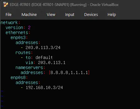 EDGE-RTR01 Netplan