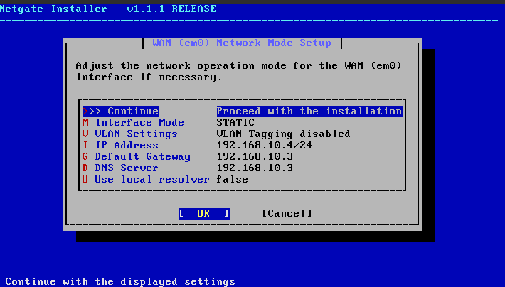 WAN Configuration